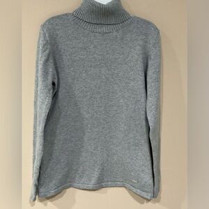 ❤️❤️ Mayoral Kid’s Grey Soft Thin 80% Cotton Blend Turtleneck, Size 10